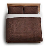 Terra Vermillion king - cotton - White Backing