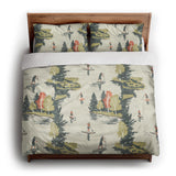 Paddleboard Party king - cotton - White Backing