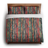 Rainbow Eucalyptus king - cotton - White Backing