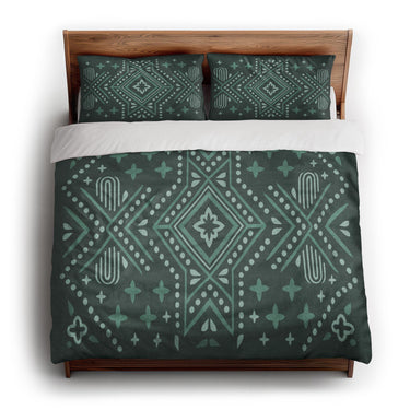 Durand Deep Turquoise king - cotton - White Backing
