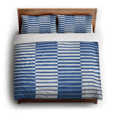 Spectra Blue king - cotton - White Backing