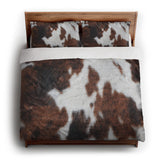 Cowhide Print king - cotton - White Backing