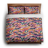 Alessa Multicolor king - cotton - White Backing