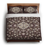 Fenwick Maroon & Gold king - cotton - White Backing