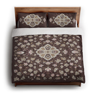 Fenwick Maroon & Gold king - cotton - White Backing