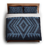 Reyno Columbia & Navy king - cotton - White Backing
