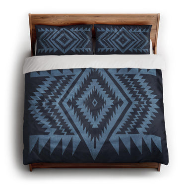 Reyno Columbia & Navy king - cotton - White Backing