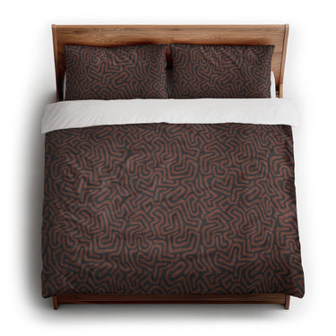 Kiva Coral king - cotton - White Backing