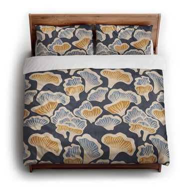Oyster Mushrooms king - cotton - White Backing