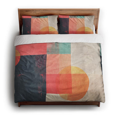 Cadence Multicolor king - cotton - White Backing
