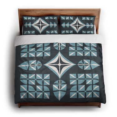 Remy Navy Blue king - cotton - White Backing