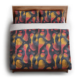 Hot Lava king - cotton - White Backing