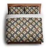 Naval Rope Multicolor king - cotton - White Backing