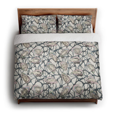 Fresh Oysters king - cotton - White Backing