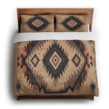 Chipola Brown king - cotton - White Backing