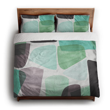Tabitha Seaglass king - cotton - White Backing