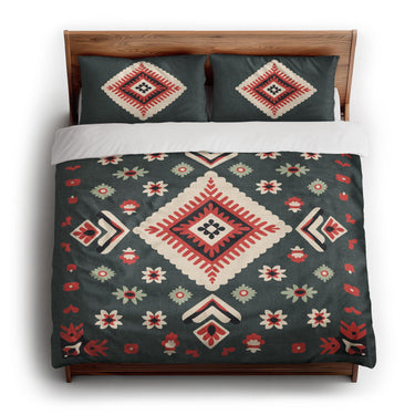 Solano Sage & Terracotta king - cotton - White Backing