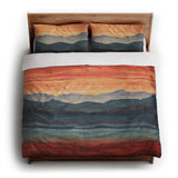 Tucson Sunset king - cotton - White Backing