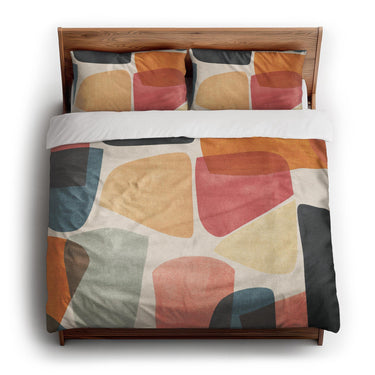 Tabitha Multicolor king - cotton - White Backing