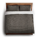 Terra Greige king - cotton - White Backing