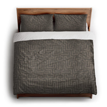 Terra Greige king - cotton - White Backing