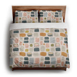 Calliope Ivory Multicolor king - cotton - White Backing