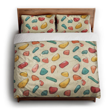 Climbing Holds king - cotton - White Backing