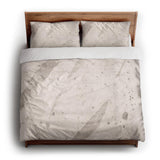 Stephanie Ivory Monotone king - cotton - White Backing