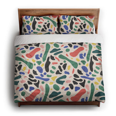 Aurelio Polychrome king - cotton - White Backing