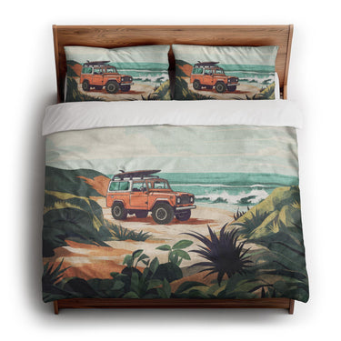 Beach Cruiser king - cotton - White Backing