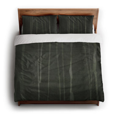 Felix Bleach Dye Olive Green king - cotton - White Backing