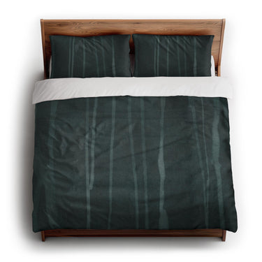 Felix Bleach Dye Deep Teal king - cotton - White Backing