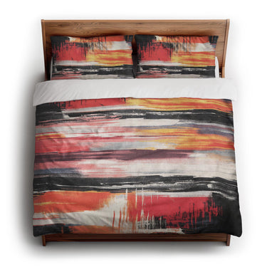 Jörgan Red & Black king - cotton - White Backing