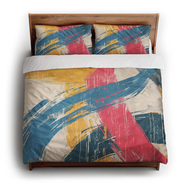 Mira Multicolor king - cotton - White Backing