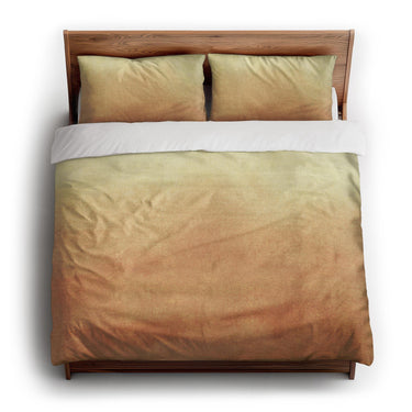 Kieran Watercolor Goldenrod Ombre king - cotton - White Backing