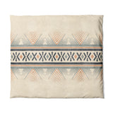 Loxcie Ivory & Blue in King (104" x 88") Size