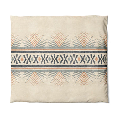 Loxcie Ivory & Blue in King (104" x 88") Size