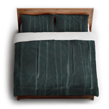 Felix Bleach Dye Deep Teal in King (104" x 88") Size