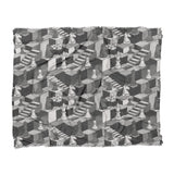 Harmon Surreal Chess BW in King (104" x 88") Size