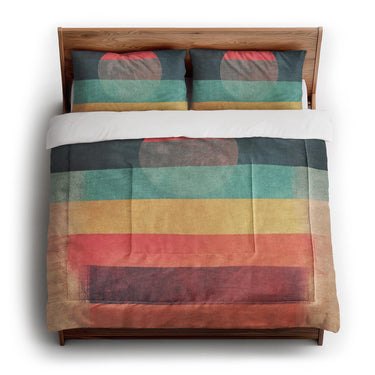 Decrescendo Multicolor in King (104" x 88") Size