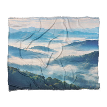 Blue Ridge Mountains in King (104" x 88") Size