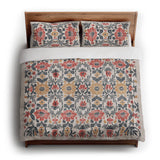 Corriana Navy & Red in King (104" x 88") Size