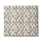 Rose Lattice in King (104" x 88") Size