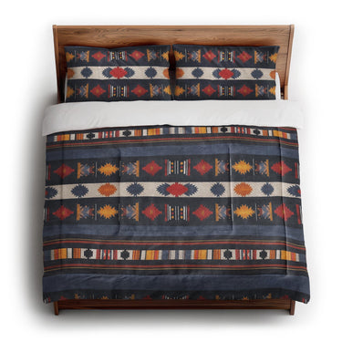 Tonopah Denim Blue in King (104" x 88") Size