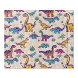 Doodle Dinos in King (104" x 88") Size