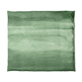 Jacinda Watercolor Green Ombre in King (104" x 88") Size