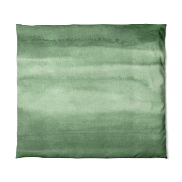 Jacinda Watercolor Green Ombre in King (104" x 88") Size