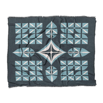 Remy Navy Blue in King (104" x 88") Size