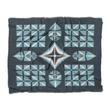 Remy Navy Blue in King (104" x 88") Size