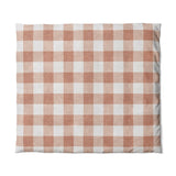 Buffalo Plaid Light Terracotta in King (104" x 88") Size